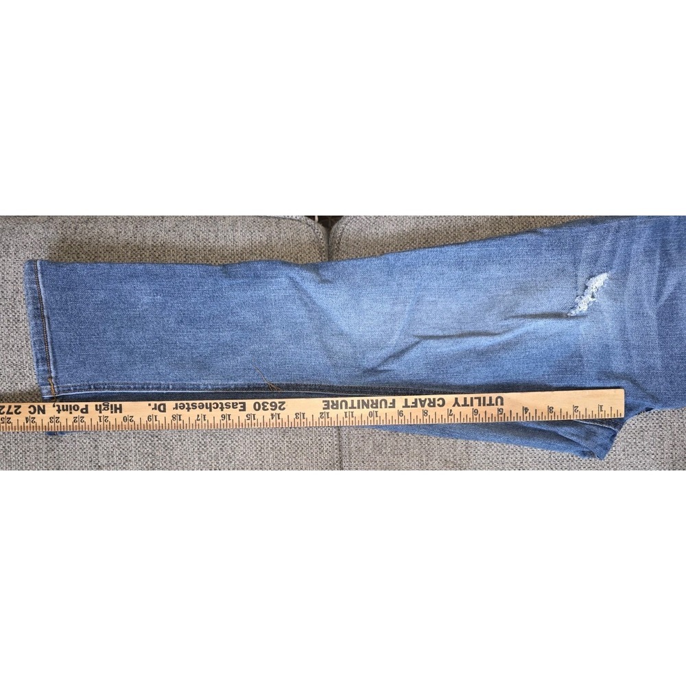 Est. 1946 Denim Women's Cotton Stretch Distressed Jeans Blue Sz 6 - Picture 5 of 11